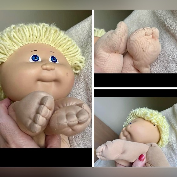 Cabbage patch vintage 1983 #3 blonde/blue doll - children - Picture 16 of 17